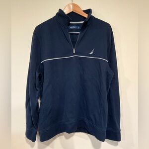 Nautica Men’s Quarter Zip Sweater
